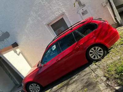 Gebraucht BMW 320 2007 Rot Kombi