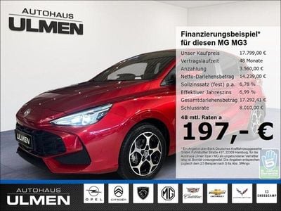 Gebraucht MG MG3 Luxury 194 PS (142 kW) 2024 Rot Kleinwagen