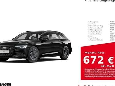 Mythosschwarz metallic Gebraucht 2025 Audi A6 Sport Kombi | 46.990 € (Guter Preis)