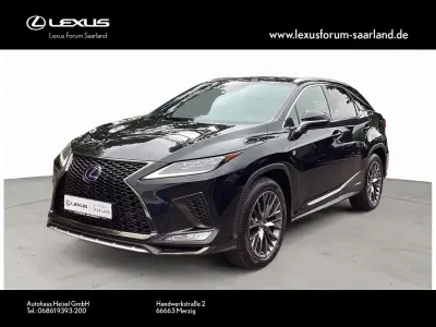 Gebraucht Lexus RX450h E-FOUR F-Sport 313 PS (230 kW) 2020 Schwarz SUV
