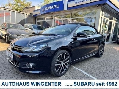 Gebraucht VW Golf Cabriolet Allstar 150 PS (110 kW) 2016 Deep black perleffekt (metallic) Cabrio
