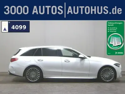 Gebraucht Mercedes C200 AMG line 184 PS (135 kW) 2022 Weiss Kombi