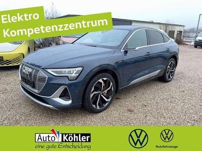 Plasmablau Gebraucht 2020 Audi e-tron Sportback S-Line SUV | 32.620 € (Fairer Preis)
