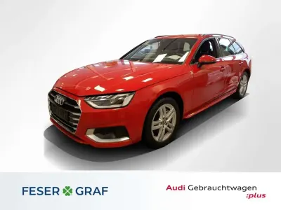 Gebraucht Audi A4 S-Line 204 PS (150 kW) 2022 Tangorot metallic Kombi