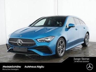 Gebraucht Mercedes CLA200 Shooting Brake AMG 150 PS (110 kW) 2025 Lack hyperblau Kombi