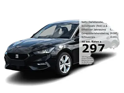 Gebraucht Seat Leon FR 150 PS (110 kW) 2025 Schwarz Limousine