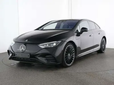 Gebraucht Mercedes EQE350 AMG 214 kW (292 PS) 2025 Metalliclack obsidianschwarz Limousine
