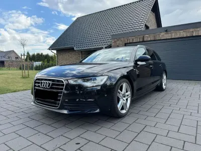 Używany Audi A6 S-Line 245 KM (180 kW) 2014 Czarny Kombi