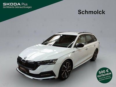 Gebraucht Skoda Octavia SportLine 150 PS (110 kW) 2023 Weiß Kombi