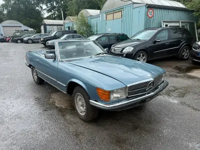 Gebraucht Mercedes SL280 185 PS (136 kW) 1978 Blau Cabrio