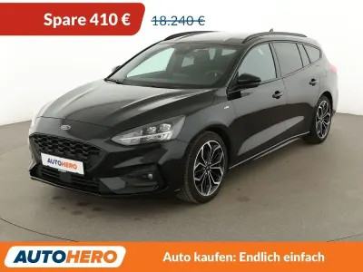Gebraucht Ford Focus ST-Line 182 PS (133 kW) 2020 Schwarz Kombi