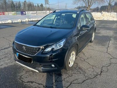 Gebraucht Peugeot 2008 Allure 120 PS (88 kW) 2017 Schwarz SUV