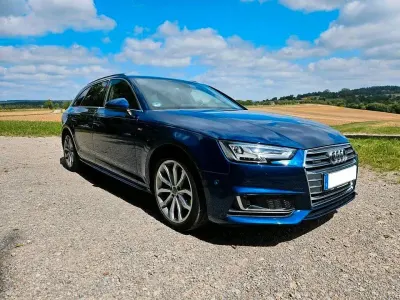 Gebraucht Audi A4 S-Line 190 PS (139 kW) 2017 Blau Kombi