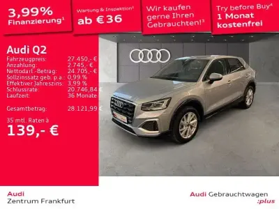 Gebraucht Audi Q2 Advanced 116 PS (85 kW) 2025 Florettsilber metallic/florett SUV