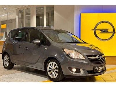 Gebraucht Opel Meriva Active 120 PS (88 kW) 2017 Karbon silber/shiny grey (m2) Van / Kleinbus