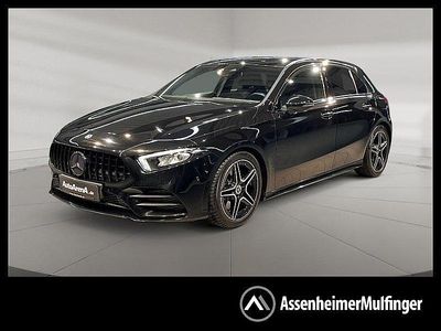 Metalliclack kosmosschwarz Gebraucht 2019 Mercedes A250 AMG Limousine | 23.970 € (Fairer Preis)