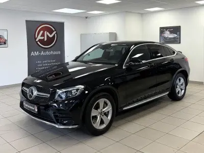 Używany Mercedes GLC220 AMG 170 KM (125 kW) 2018 Czarny Coupe