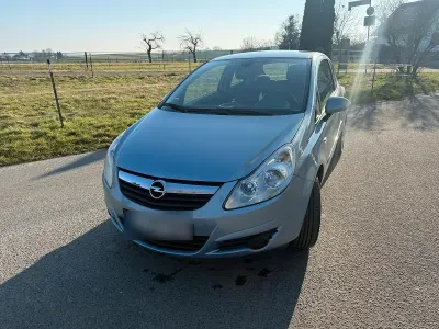 Używany Opel Corsa 90 KM (66 kW) 2007 Niebieski Hatchback