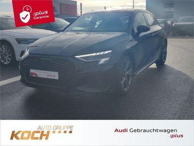 Mythosschwarz metallic Gebraucht 2024 Audi A3 S-Line Limousine | 28.590 €