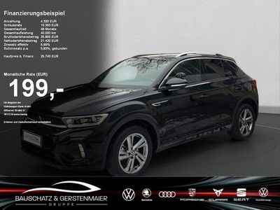 Gebraucht VW T-Roc R-line 116 PS (85 kW) 2023 Schwarz SUV