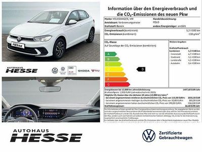 Brugt VW Polo Life 95 HK (69 kW) 2023 Hvid Sedan