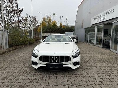 Gebraucht Mercedes SL500 AMG 455 PS (334 kW) 2018 Weiß Cabrio