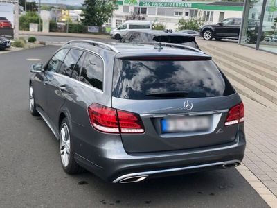 gebraucht Mercedes E250 BlueTEC 4MATIC T AMG line