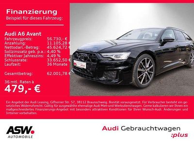 Gebraucht Audi A6 S-Line 245 PS (180 kW) 2025 Mythosschwarz metallic Kombi