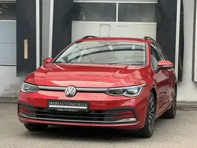 Gebraucht VW Golf VII Style 150 PS (110 kW) 2021 Rot Kleinwagen