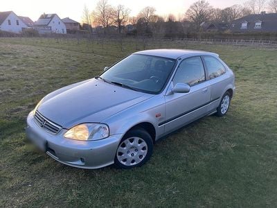 Gebraucht Honda Civic 90 PS (66 kW) 2001 Silber Kleinwagen