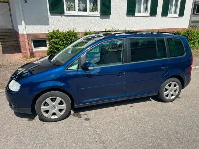 Gebraucht VW Touran Trendline 116 PS (85 kW) 2006 Blau Van / Kleinbus