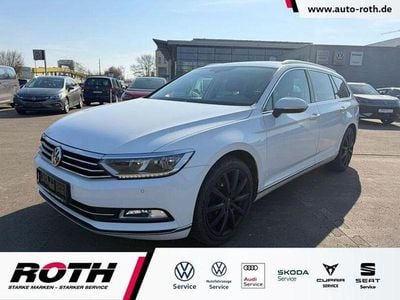 Second-hand VW Passat Highline 150 CP (110 kW) 2018 Alb Break