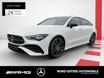 Unilack polarweiß Gebraucht 2025 Mercedes CLA200 Shooting Brake AMG Kombi | 35.490 € (Fairer Preis)