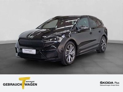 Schwarz Gebraucht 2021 Skoda Enyaq iV SportLine SUV | 29.670 € (Fairer Preis)