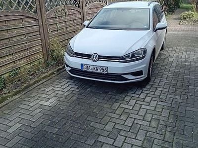 Gebraucht VW Golf VII Trendline 116 PS (85 kW) 2020 Weiß Kombi