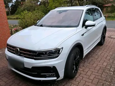 Gebraucht VW Tiguan R-line 179 PS (131 kW) 2018 Weiß SUV