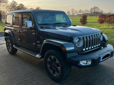 Gebraucht Jeep Wrangler Unlimited Sahara 270 PS (198 kW) 2020 Grau SUV