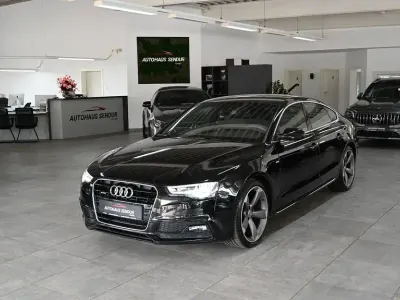 Gebraucht Audi A5 Sportback S-Line 190 PS (139 kW) 2016 Schwarz Kleinwagen