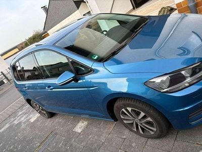 Gebraucht VW Touran United 150 PS (110 kW) 2020 Blau Van / Kleinbus