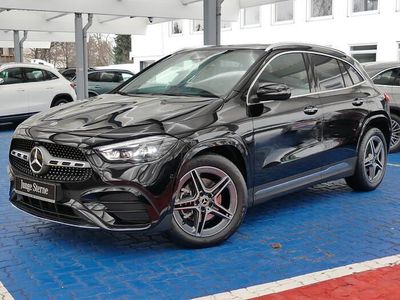 Unilack nachtschwarz Gebraucht 2025 Mercedes GLA200 AMG line SUV | 44.190 € (Teuer)