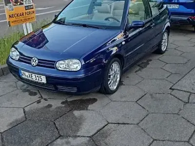 Gebraucht VW Golf Cabriolet Conceptline 116 PS (85 kW) 2002 Blau Cabrio