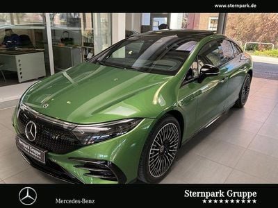 Gebraucht Mercedes EQS580 Premium Plus 400 kW (544 PS) 2025 Porsche mambagrün m6s lm6s Limousine