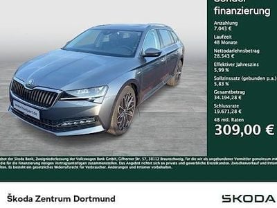 Gebraucht Skoda Superb LAURIN & KLEMENT 200 PS (147 kW) 2023 Graphitegrau metallic Kombi