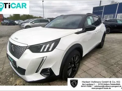 Gebraucht Peugeot e-2008 GT 100 kW (136 PS) 2022 Weiß SUV