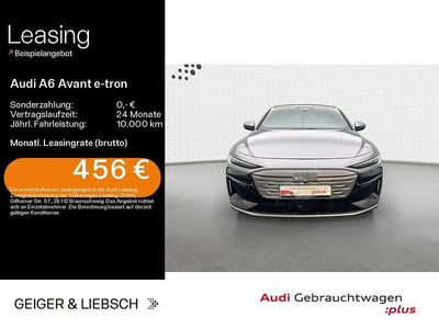 Grau Gebraucht 2025 Audi A6 e-tron S-Line Kombi | 60.589 € (Etwas zu teuer)