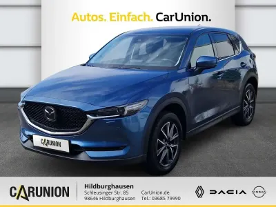 Gebraucht Mazda CX-5 Sports-Line 194 PS (142 kW) 2018 Blau SUV