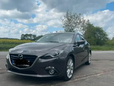 Gebraucht Mazda 3 Sports-Line 150 PS (110 kW) 2015 Braun Limousine