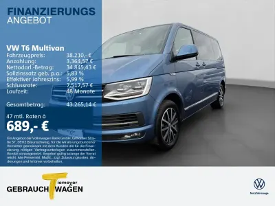 Usata VW Multivan Highline 199 CV (146 kW) 2019 Blu Monovolume