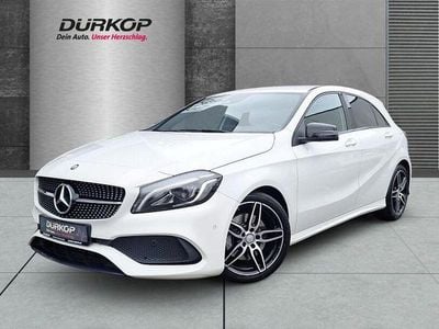 Usata Mercedes A250 AMG line 211 CV (155 kW) 2016 Bianco Berlina