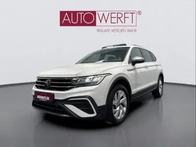 Gebraucht VW Tiguan Allspace IQ Drive 150 PS (110 kW) 2024 Weiss SUV